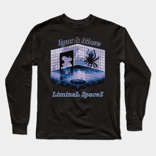 Igor & More Tarantula Liminal Spaces Misty Haze Long Sleeve T-Shirt